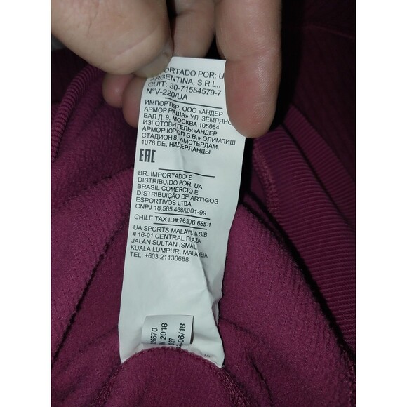 Under Armour 1/4 Zip Pullover Sweatshirt Mens Medium Loose Coldgear - Picture 6 of 6